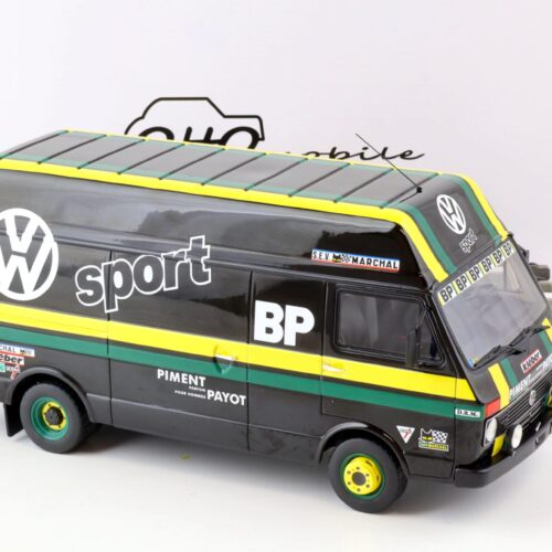 1:18 OTTO mobile OT353 VW Rallye Pack VW LT35 + Golf GTI MK1 GR.2 + Trailer