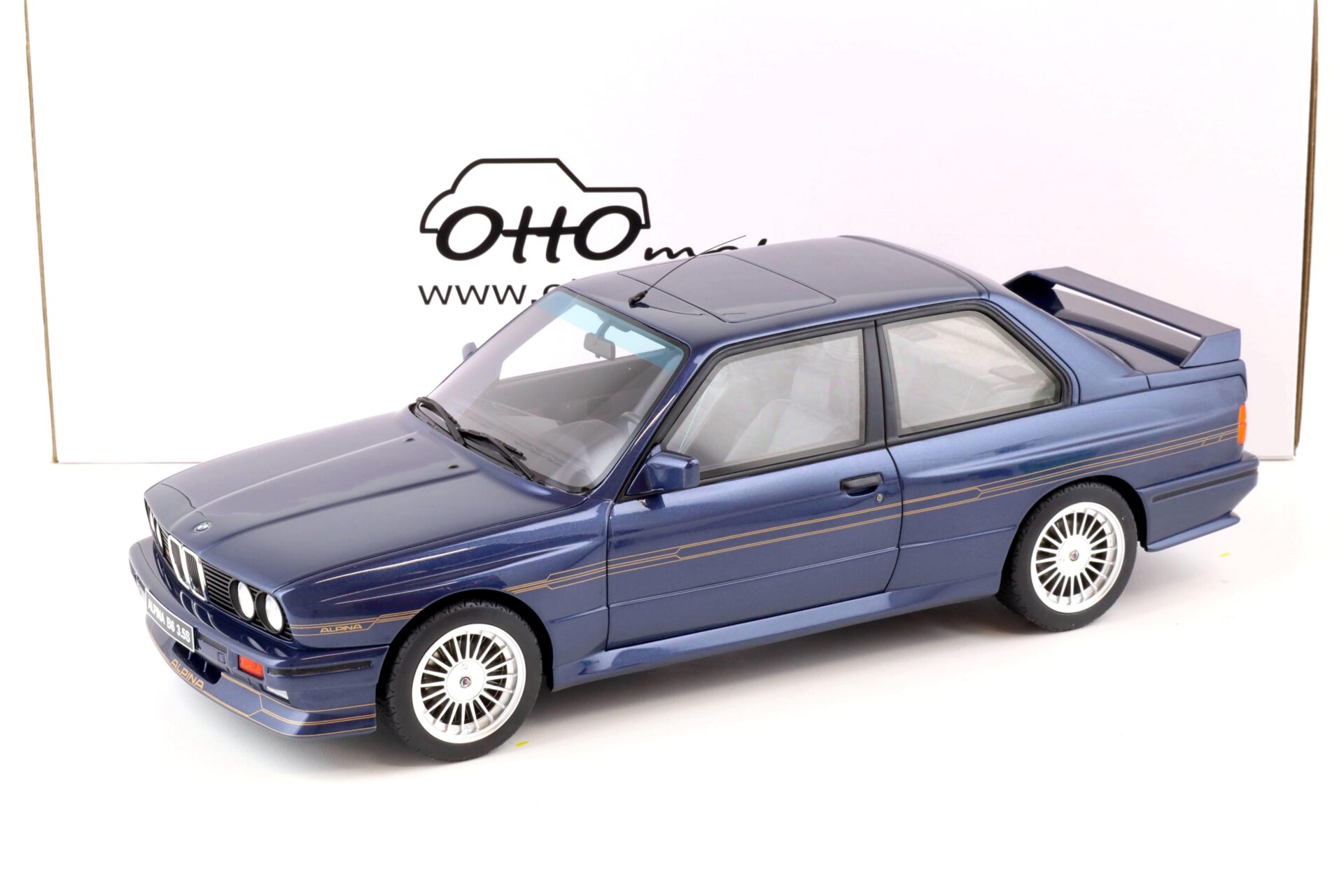 1:12 OTTO mobile G074 BMW M3 Alpina E30 B6 3.5 Coupe blue metallic 1986