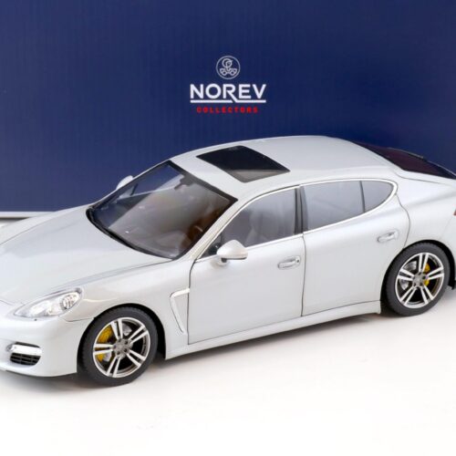 1:18 Norev Porsche Panamera Turbo 2009 silver metallic 187609