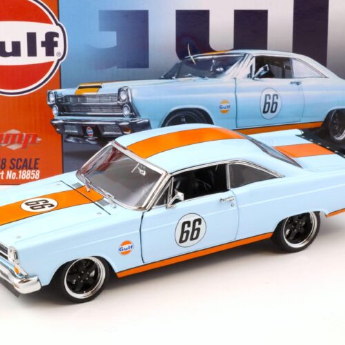 1:18 GMP 1967 Ford Fairlane Gulf Racing #66 blue/ orange 18858
