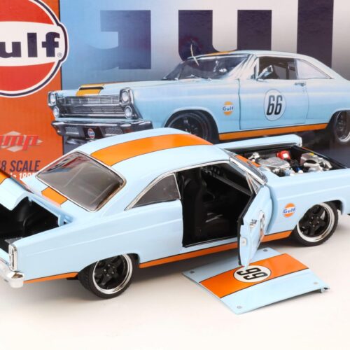 1:18 GMP 1967 Ford Fairlane Gulf Racing #66 blue/ orange 18858