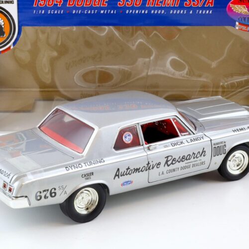 1:18 Highway61 Supercar 1964 Dodge 330 Hemi SS/A Dick Landy 676 SS/A silver