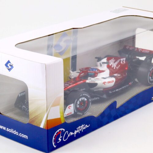 1:18 Solido F1 Alfa Romeo C42 Emilia Romagna GP #77 V.Bottas 2022