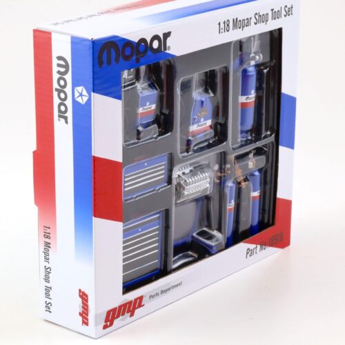 1:18 GMP MOPAR SHOP Tool Set #1 Diorama Zubehör blue 18918