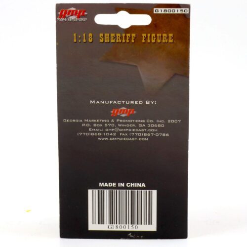 1:18 GMP Police Sheriff Figure Figur Zubehör Diorama G1800150