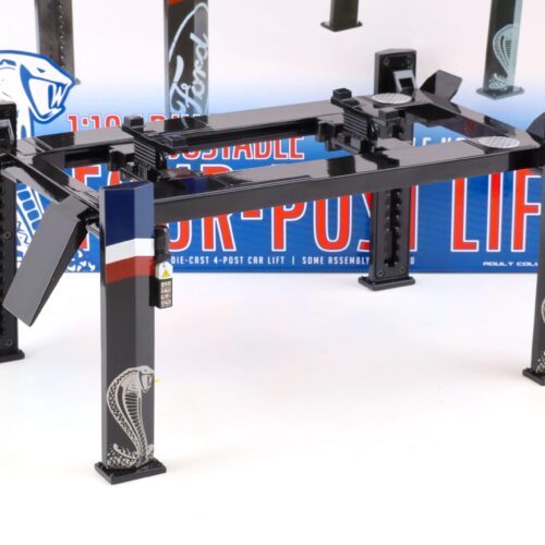 1:18 Greenlight FORD COBRA Adjustable FOUR-POST Lift Hebebühne Zubehör black