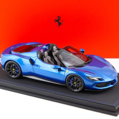 1:18 BBR Ferrari 296 GTS Blu Corsa blue metallic - Limited 296 pcs.
