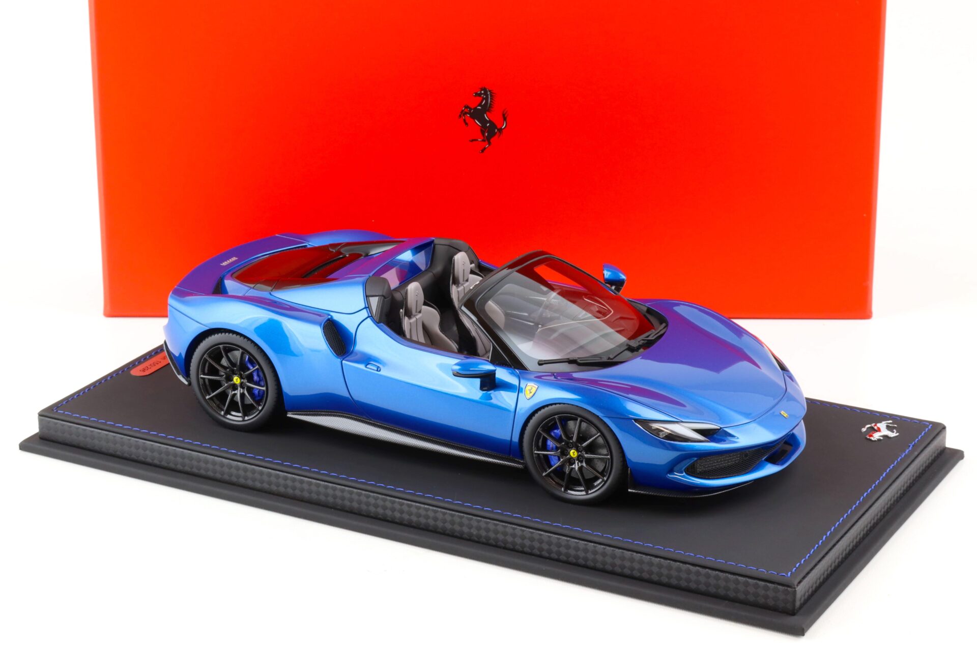 1:18 BBR Ferrari 296 GTS Blu Corsa blue metallic - Limited 296 pcs.