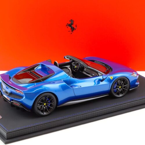 1:18 BBR Ferrari 296 GTS Blu Corsa blue metallic - Limited 296 pcs.