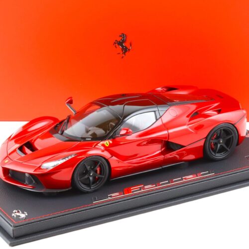1:18 BBR Ferrari LaFerrari Rosso Fuoco metallic red Die-Cast - Limited 100 pcs.