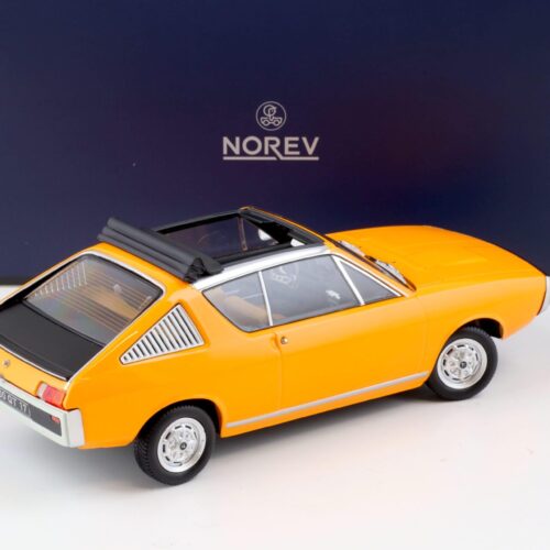 1:18 Norev Renault 17 TS Decrouvrable 1974 orange - Limited 300 pcs.
