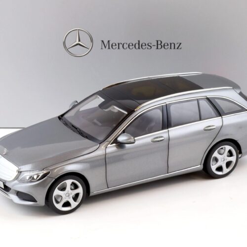 1:18 Norev Mercedes C-Klasse T-Modell W205 palladium silver DEALER VERSION