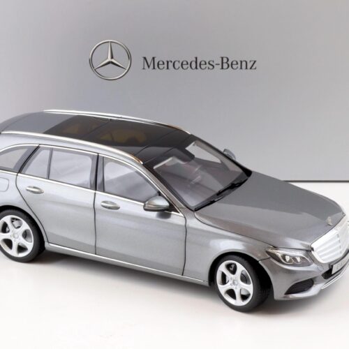 1:18 Norev Mercedes C-Klasse T-Modell W205 palladium silver DEALER VERSION