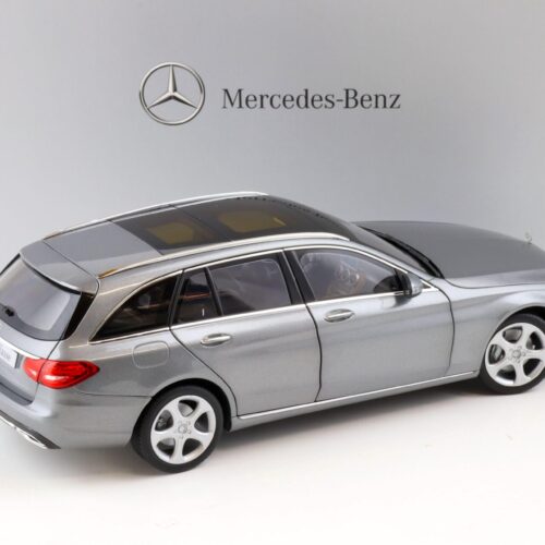 1:18 Norev Mercedes C-Klasse T-Modell W205 palladium silver DEALER VERSION