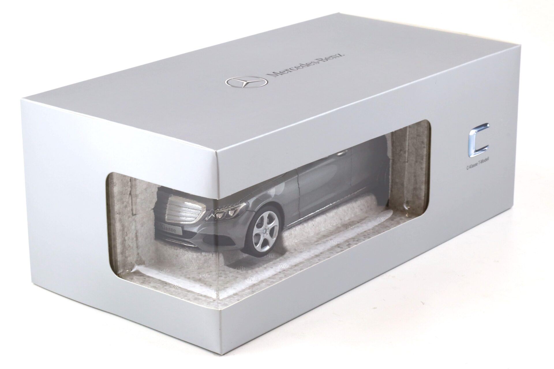 1:18 Norev Mercedes C-Klasse T-Modell W205 palladium silver DEALER VERSION