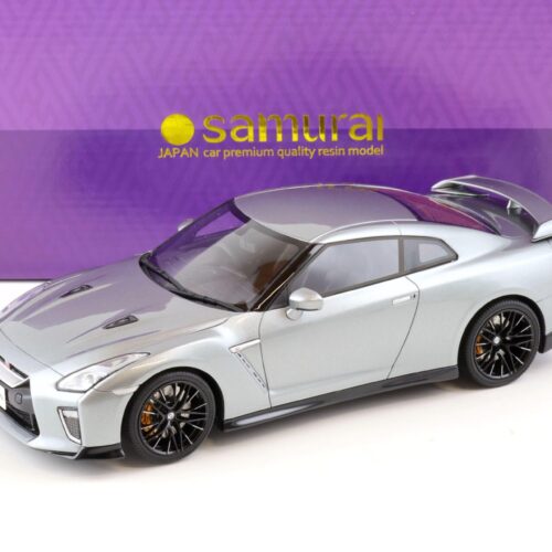 1:18 Kyosho Samurai 2020 Nissan GT-R (R35) Coupe grey metallic KSR18044GR