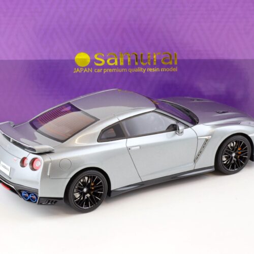 1:18 Kyosho Samurai 2020 Nissan GT-R (R35) Coupe grey metallic KSR18044GR