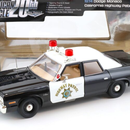 1:18 ERTL Elite Edition 1974 Dodge Monaco California Highway Patrol white/ black