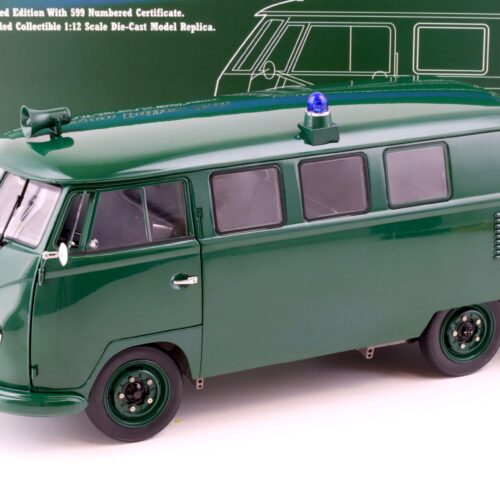 1:12 Sun Star 1956 Volkswagen VW T1 Bus Van POLIZEI dark green 5082