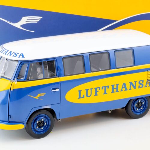 1:12 Sun Star 1957 Volkswagen VW T1 Bus Kombi LUFTHANSA blue/ yellow 5072
