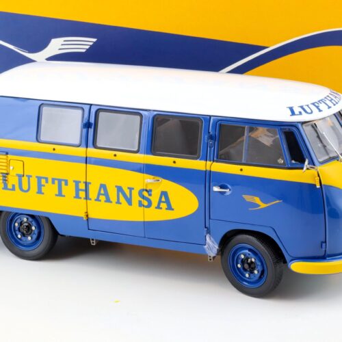 1:12 Sun Star 1957 Volkswagen VW T1 Bus Kombi LUFTHANSA blue/ yellow 5072