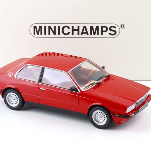 1:18 Minichamps Maserati BiTurbo Coupe 1982 red