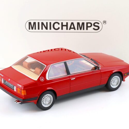 1:18 Minichamps Maserati BiTurbo Coupe 1982 red