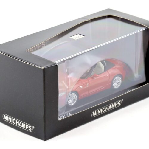 1:43 Minichamps BMW Z4 E89 Roadster sDrive35i Crimson red 2008 - Image 3