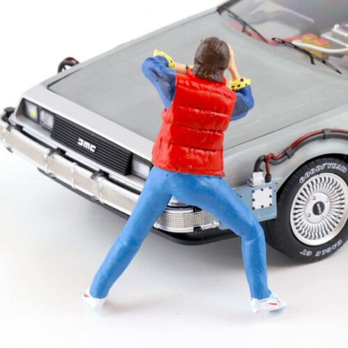 1:18 Triple9 Back to the Future Marty McFly Figur Figure Diorama Zubehör T9-18002