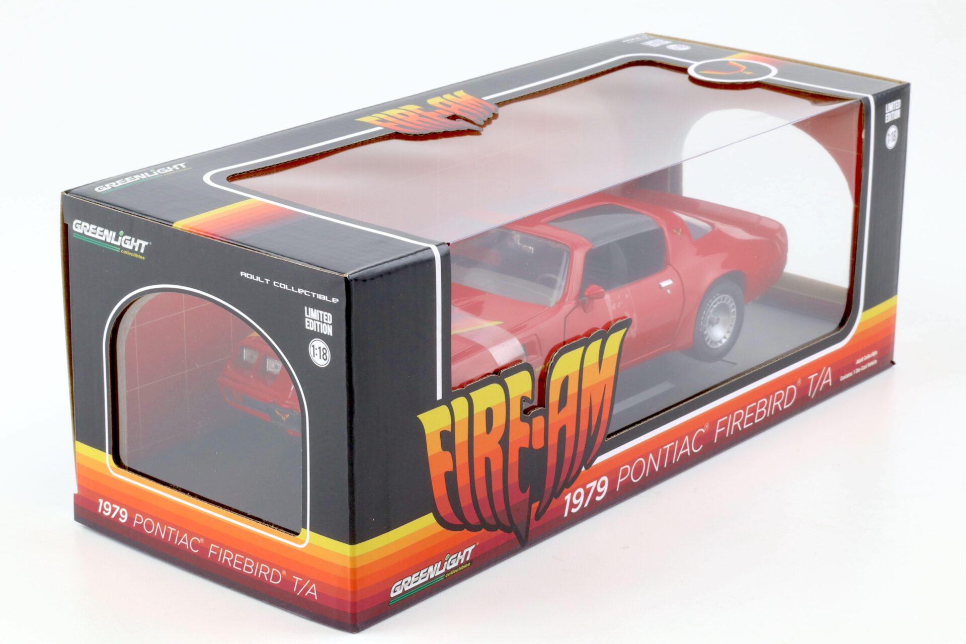 1:18 Greenlight 1979 Pontiac Firebird T/A red FIRE-AM