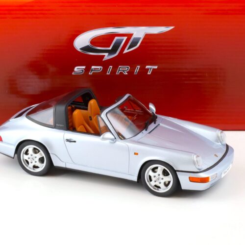 1:18 GT Spirit GT185 Porsche 911 964 Carrera 4 Targa Polar silver metallic