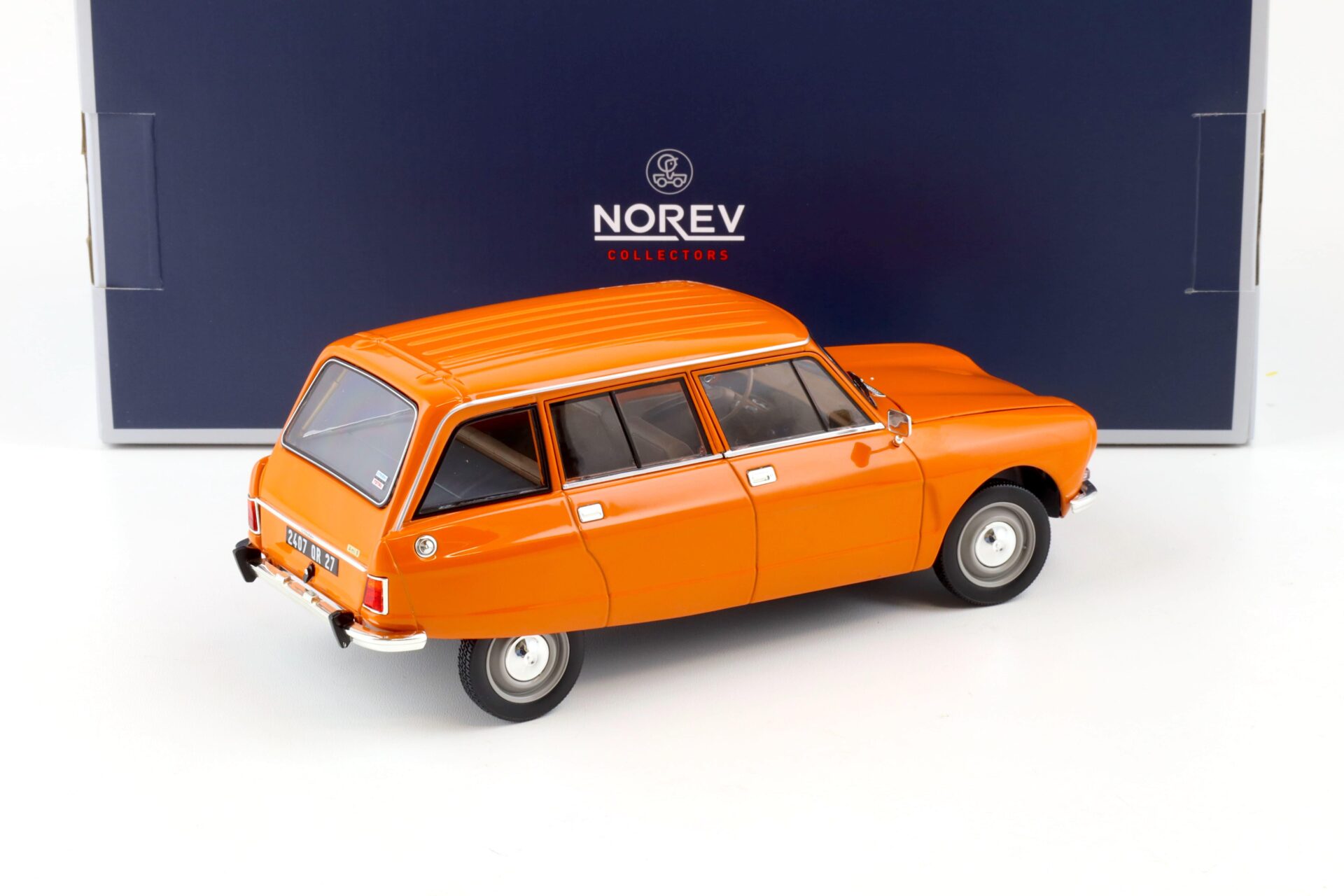 1:18 Norev Citroen Ami 8 Break 1975 Tenere orange