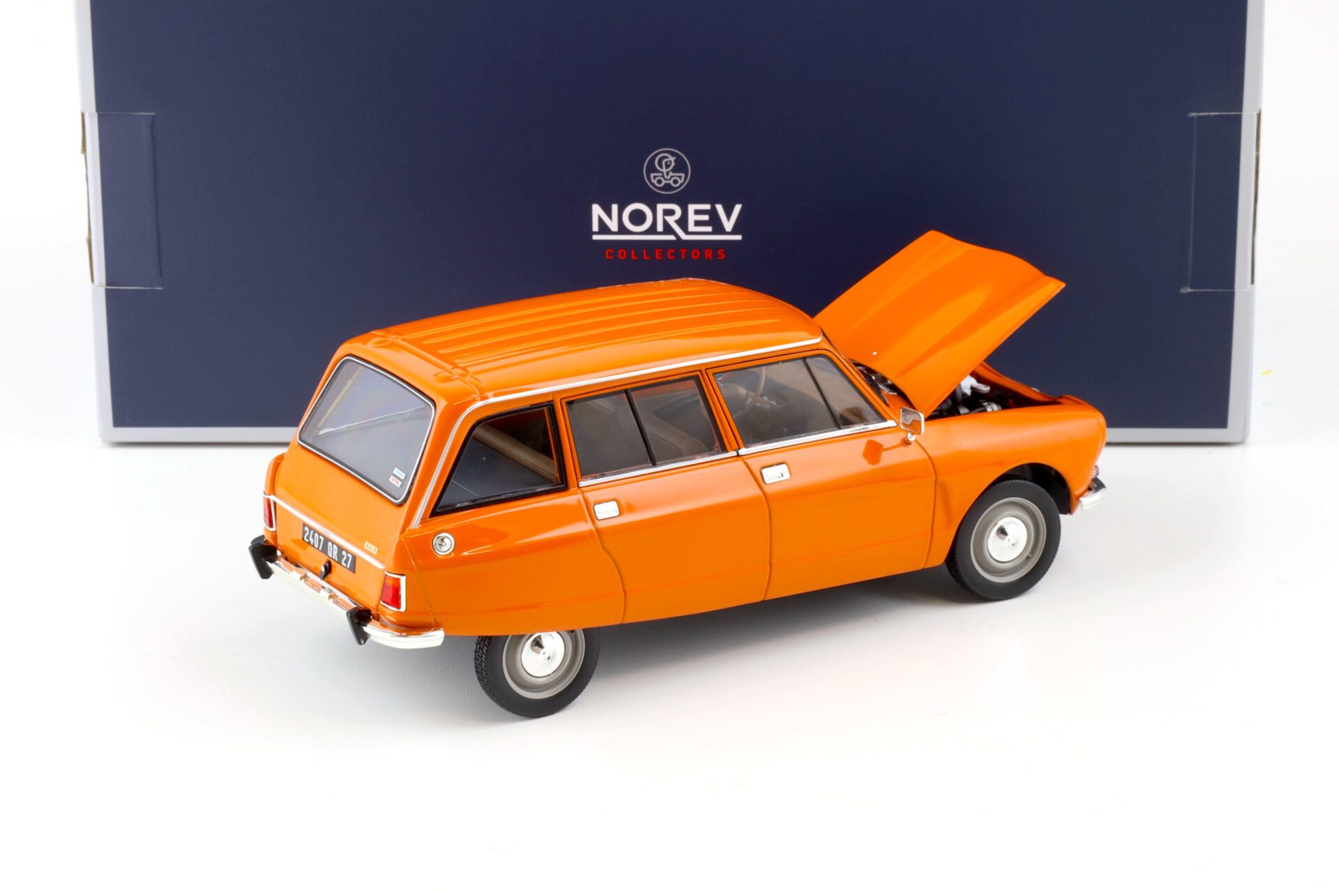 1:18 Norev Citroen Ami 8 Break 1975 Tenere orange