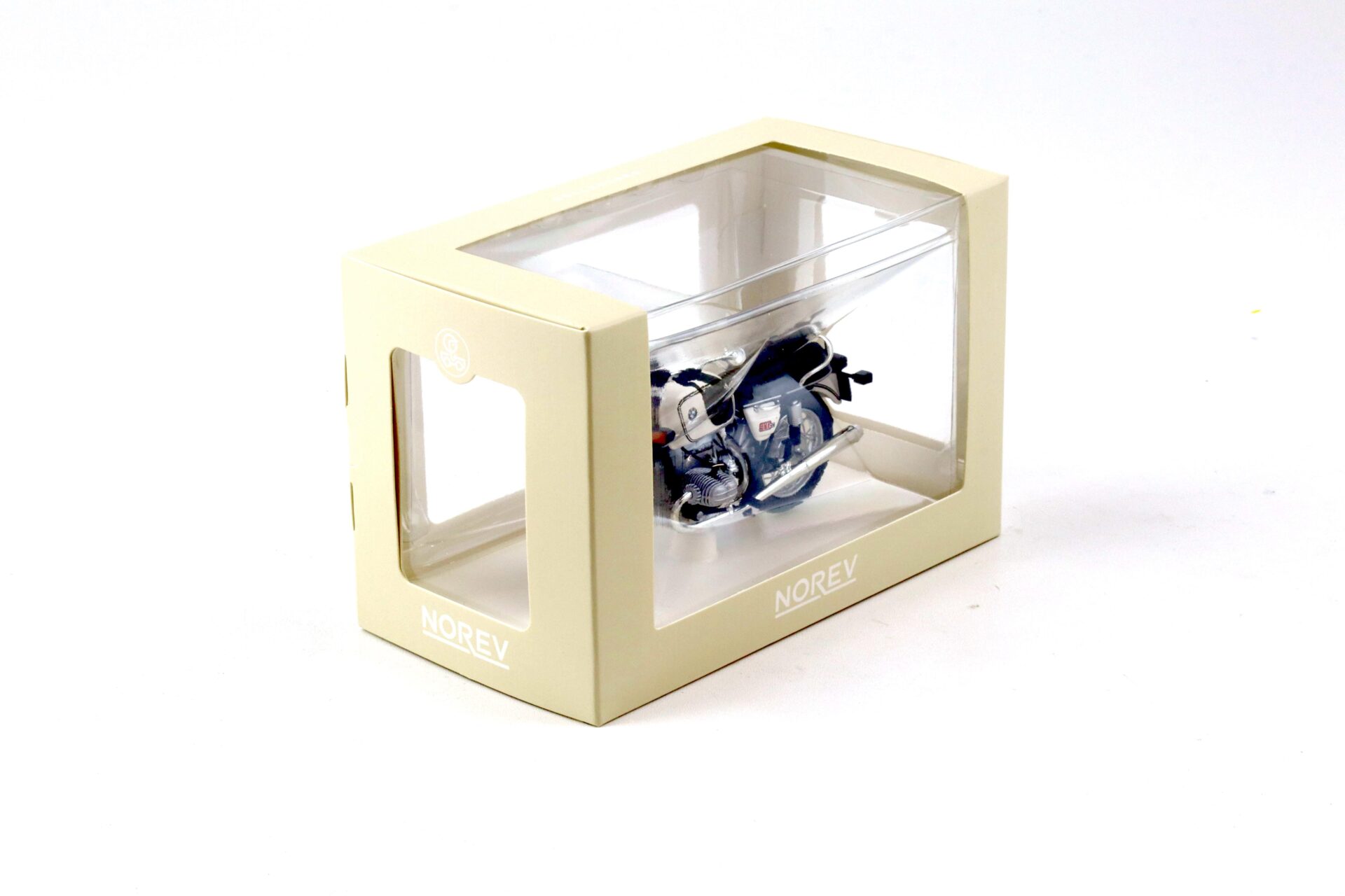 1:18 Norev BMW R90/6 Motorrad Bike 1974 white