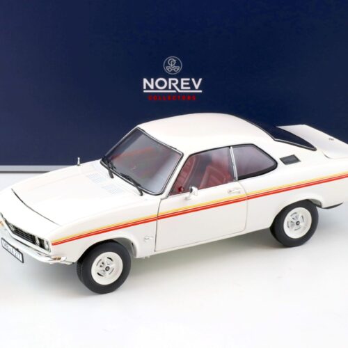 1:18 Norev Opel Manta A Coupe "SWINGER" 1975 white