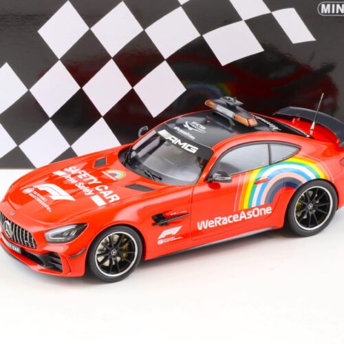 1:18 Minichamps Mercedes AMG GT-R F1 Safety Car 2020 Mugello 1000 GP of Ferrari