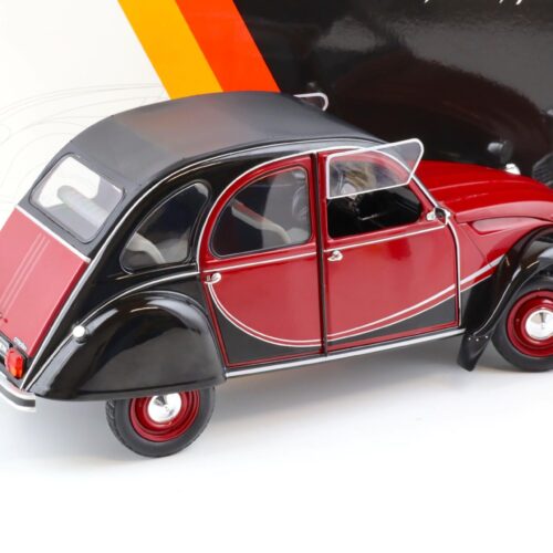 1:12 Z-Models Citroen 2CV Ente Charleston dark red/ black Diecast