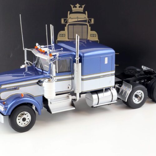 1:18 Road Kings LKW Kenworth W900 SZM blue metallic/ white