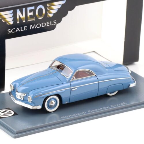 1:43 NEO Rometsch Beeskow Coupe blue- grey 1951