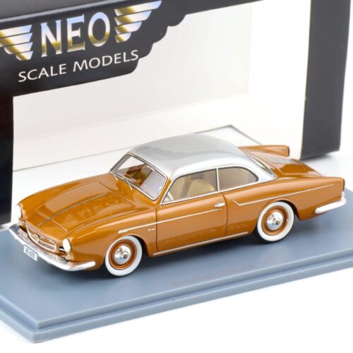 1:43 NEO VW Porsche Beutler Coupe 1957 gold metallic/ silver