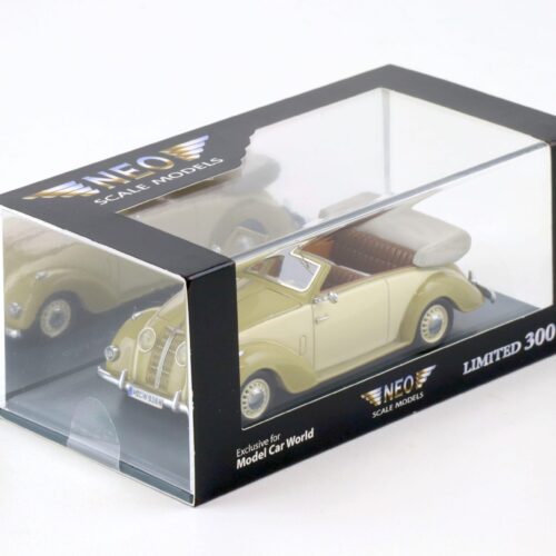 1:43 NEO Adler 2.5L Convertible green/ creme MCW Limited 300 pcs.