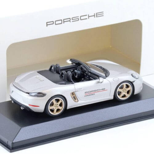 1:43 Minichamps Porsche Boxster 718 Travel Experience 2021 silver WAP DEALER