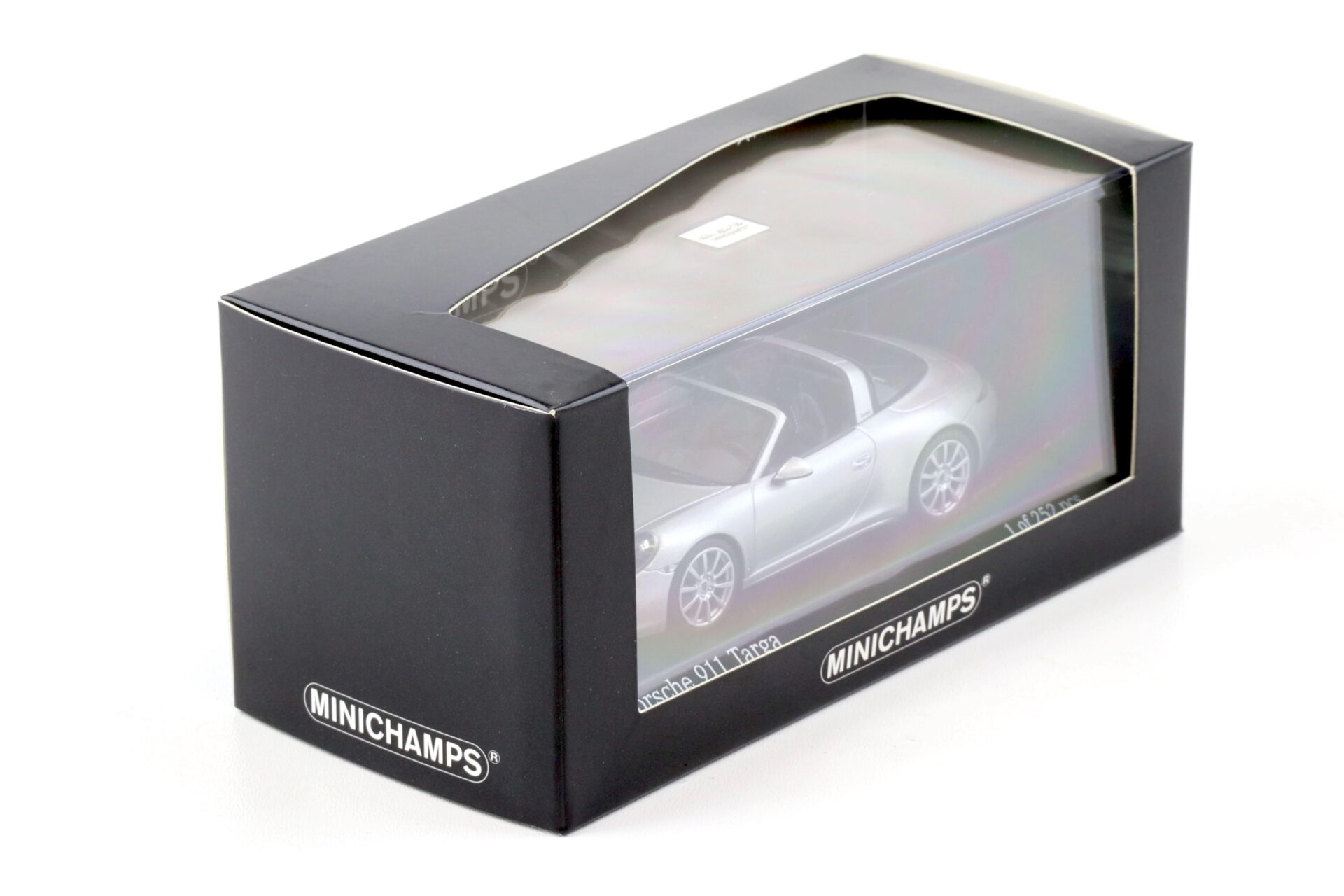 1:43 Minichamps Porsche 911 (991) Targa 2013 GT-silver metallic