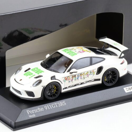 1:43 Minichamps Porsche 911 (991.II) GT3 RS 2018 Never give up! - Limited 100 pcs.