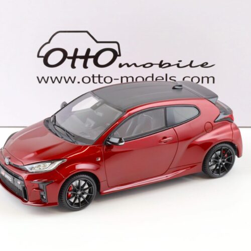 1:18 OTTO mobile OT1003 Toyota Yaris GR red metallic/ black 2021