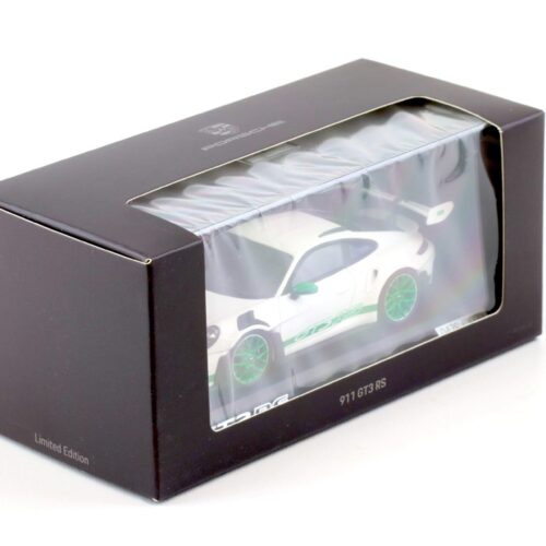 1:43 Spark Porsche 911 (992) GT3 RS 2022 white/green Limited WAP DEALER