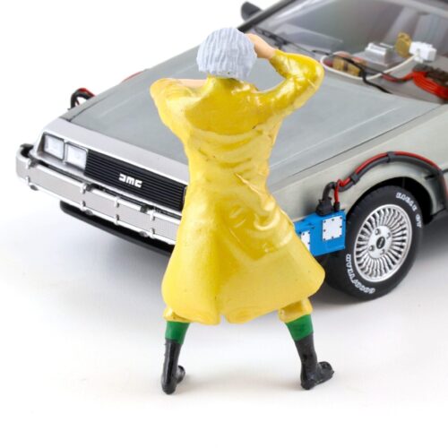 1:18 Triple9 Back to the Future Dr. Emmett Brown Figur Figure Diorama Zubehör T9-18001