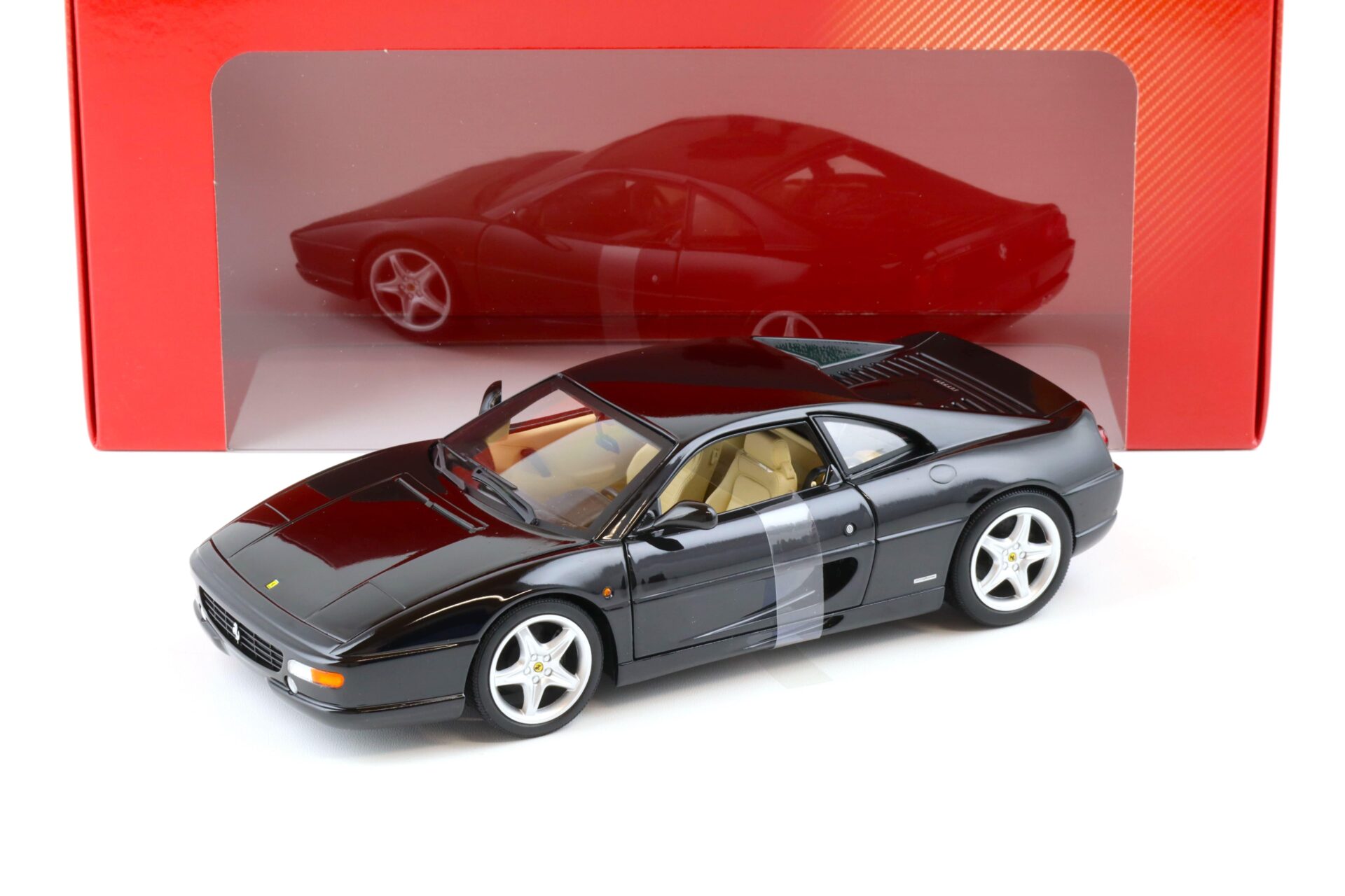 1:18 Hot Wheels Ferrari F355 Berlinetta Coupe black BLY58