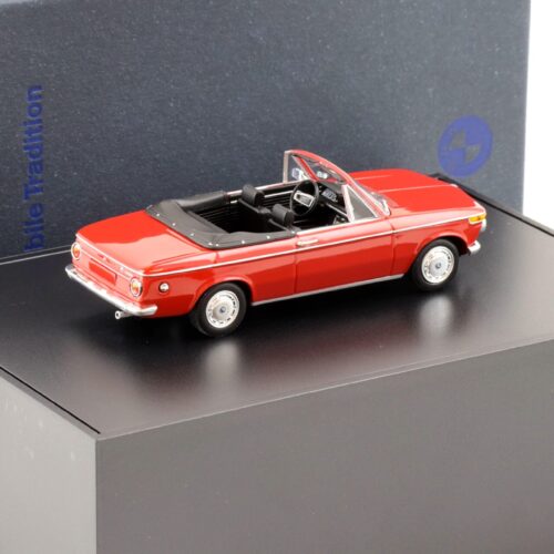 1:43 Minichamps BMW 1600 Convertible red DEALER VERSION