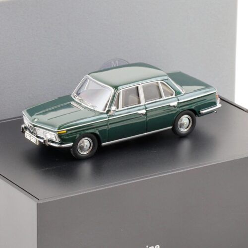 1:43 Schuco BMW 2000 Limousine Sedan dark green DEALER VERSION